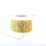Load image into Gallery viewer, 1186GF. 14k Gold Filled with 925 Sterling Silver Beads Satellite Chain