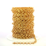 Load image into Gallery viewer, 564GF. 14K Gold Filled Rolo Link Chain
