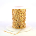 Load image into Gallery viewer, 1370SBGF. 14K Gold-Filled Diamond Cut Oval Link Chain