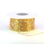 Load image into Gallery viewer, V241GF. 14K Gold-Filled Smooth Paperclip and Diamond Cut Marina Link Chain