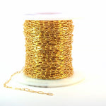 Load image into Gallery viewer, 1806FGF. 14k Gold Filled Flat Link Paperclip Chain