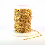 Load image into Gallery viewer, 568GF. 14K Gold Filled Dapped Bar Chain