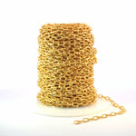 Load image into Gallery viewer, 40061P1TGF. 14k Gold Filled Elongated Cable Twisted and Plain Link Chain