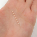 Load image into Gallery viewer, 26 Gauge Gold-filled Ball 1 Inch Headpin
