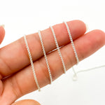 Load image into Gallery viewer, 925 Sterling Silver Wheat Chain