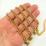 Load image into Gallery viewer, Gold Plated 925 Sterling Silver Gold Plated Curb Chain