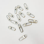 Load image into Gallery viewer, 20MM Oxidized Sterling Silver Oval Clasp