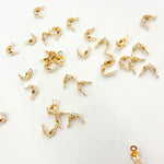 Load image into Gallery viewer, Gold Filled Clamshell Bead Tip with Two Rings