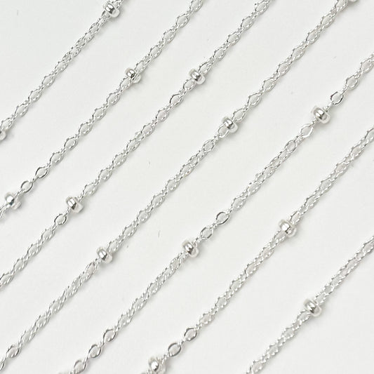 Sterling Silver Satellite Chain