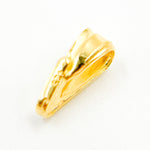 Load image into Gallery viewer, Gold Plated Sterling Silver Locket Bails