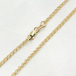 Load image into Gallery viewer, 14K Solid Gold Wheat Chain