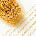Load image into Gallery viewer, 14K Gold Filled Cable Round Link Chain