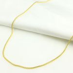 Load image into Gallery viewer, 14k Solid Yellow Gold Popcorn Chain