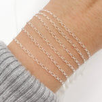 Load image into Gallery viewer, Sterling Silver Twisted Cable Chain