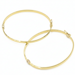 Load image into Gallery viewer, Bangle23. 14K Solid Gold Flat Bangle