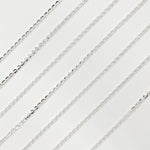 Load image into Gallery viewer, Sterling Silver Flat Cable Chain