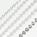Load image into Gallery viewer, Sterling Silver Textured Heart Chain