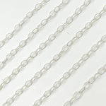 Load image into Gallery viewer, Sterling Silver Flat Cable Chain