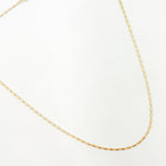 Load image into Gallery viewer, 14k Solid Yellow Gold Smooth Round Bars Link Chain