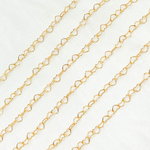 Load image into Gallery viewer, 14k Gold Filled Textured Oval & Smooth Round Link Chain