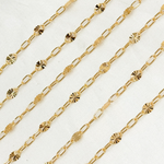 Load image into Gallery viewer, 14k Gold Filled Marina and Cable Link Chain