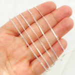 Load image into Gallery viewer, 925 Sterling Silver Cable Bar Chain