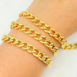 Load image into Gallery viewer, Gold Plated 925 Sterling Silver Curb Chain