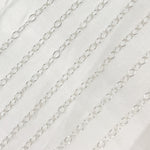 Load image into Gallery viewer, Sterling Silver Cable Oval Link Chain