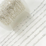 Load image into Gallery viewer, Sterling Silver Diamond Cut Marina Link Chain