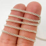 Load image into Gallery viewer, Sterling Silver Curb Chain