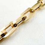 Load image into Gallery viewer, 14K Solid Hollow Gold Diamond Cut Cable Link Chain