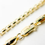 Load image into Gallery viewer, 200HIV0934000. 14k Solid Yellow Gold Venezian Box Link Chain