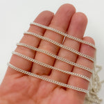Load image into Gallery viewer, Sterling Silver Curb Chain