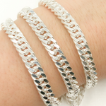 Load image into Gallery viewer, 925 Sterling Silver Double Curb Chain