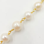 Load image into Gallery viewer, Gold Plated Wire Freshwater Pearl Chain