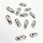 Load image into Gallery viewer, 10MM Black Rhodium Lobster Clasp