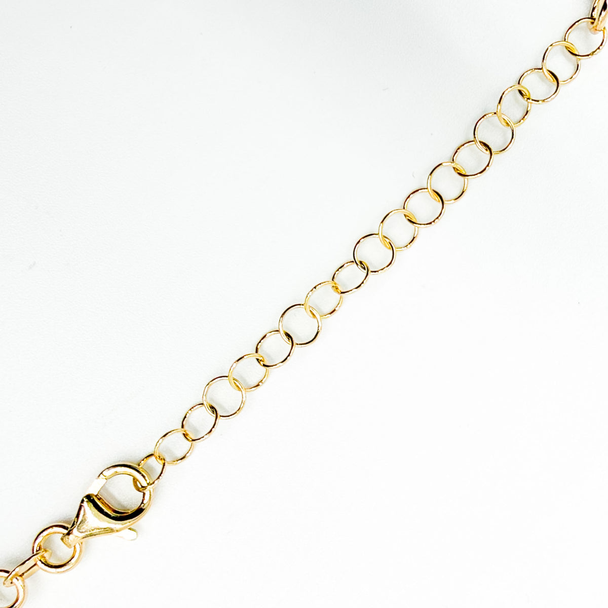 000HHY5594000. 14K Solid Gold Adjustable Round Choker Necklace