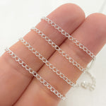 Load image into Gallery viewer, Sterling Silver Curb Cable Chain