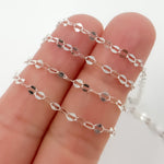 Load image into Gallery viewer, Sterling Silver Flat Marina Chain