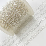 Load image into Gallery viewer, Sterling Silver Smooth Round Link Chain