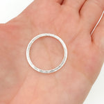 Load image into Gallery viewer, 25MM White Sterling Silver Ring Connector