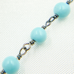 Load image into Gallery viewer, Turquoise Oxidized Wire Chain