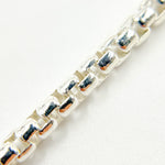 Load image into Gallery viewer, Sterling Silver Smooth Box Chain