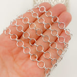 Load image into Gallery viewer, Sterling Silver Smooth Round & Oval Link Chain
