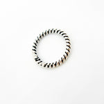 Load image into Gallery viewer, Gold Plated Twisted Jump Ring