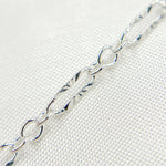 Load image into Gallery viewer, Sterling Silver Diamond Cut Marina Link Chain