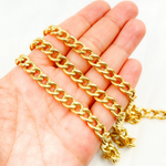 Load image into Gallery viewer, Gold Plated 925 Sterling Silver Curb Chain