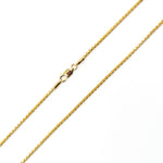 Load image into Gallery viewer, 100KV0934000. 14k Solid Yellow Gold Venetian Box Link Necklace