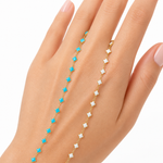 Load image into Gallery viewer, V315ENGF. 14K Gold Filled Enamel Clover Link Chains
