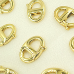 Load image into Gallery viewer, 17MM Gold-plated Sterling Silver Marina Clasp